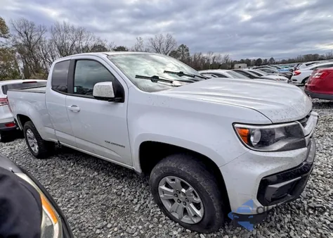 2022 Chevrolet Colorado Lt from USA, damaged, VIN 1GCHSCEAXN1235667